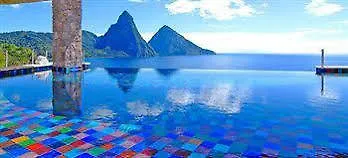 Hotel Jade Mountain à Soufrière Sainte-Lucie