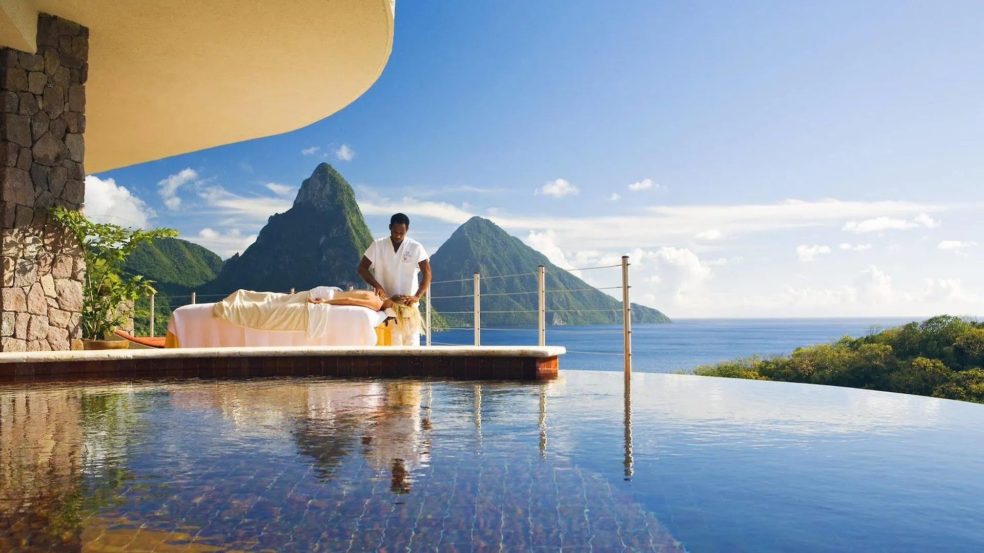 Ośrodek wypoczynkowy Hotel Jade Mountain Soufrière